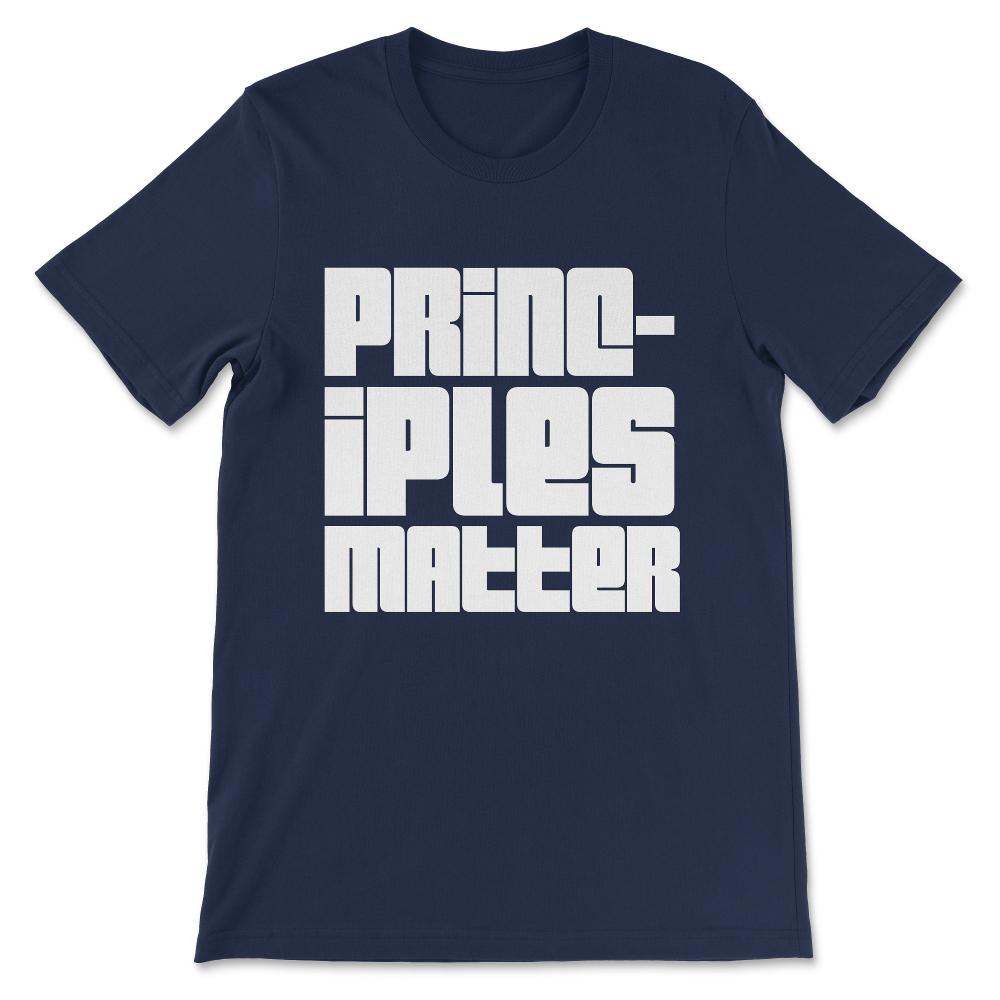 principles Gift Tee - Unisex T-Shirt - Navy