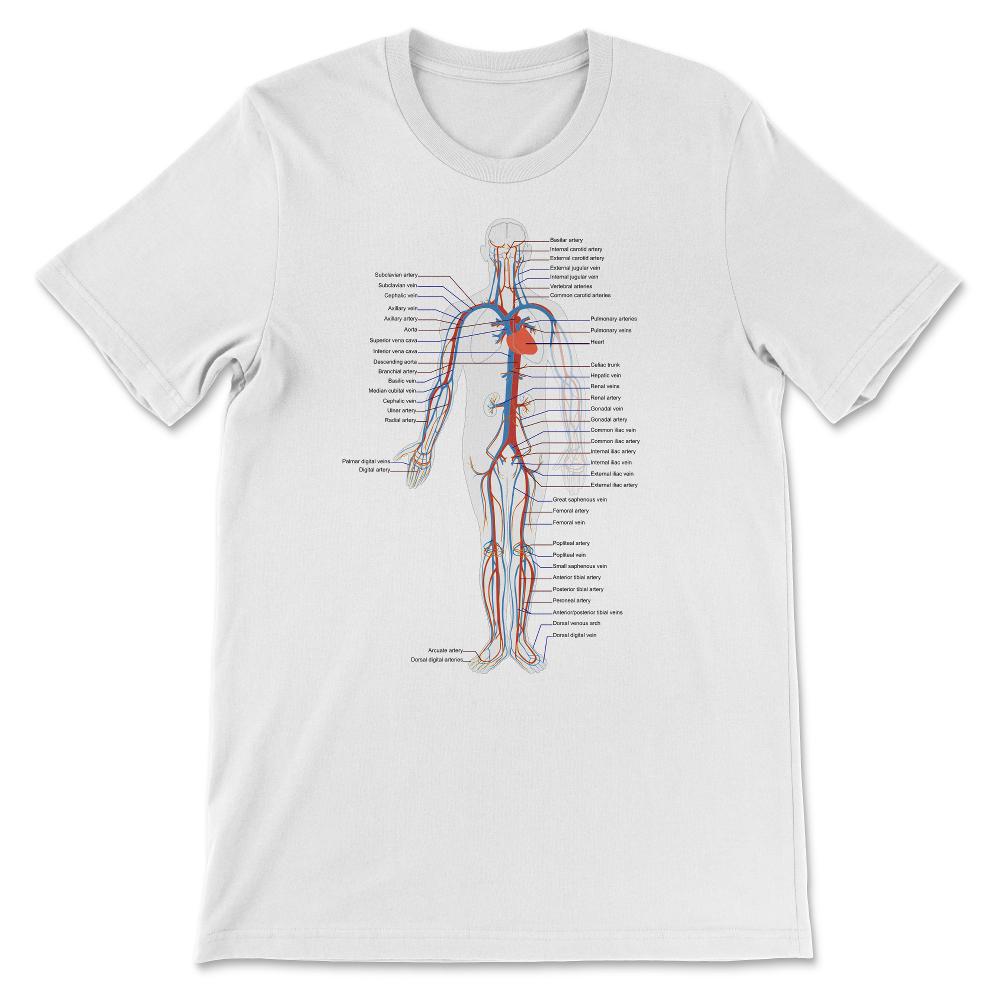 Human Body Shirt 1 Gift Tee - Unisex T-Shirt - White