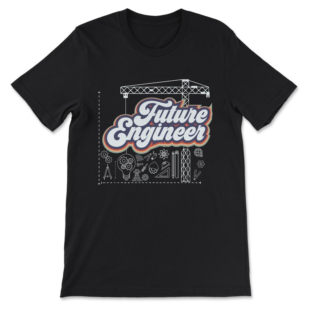 Future engineer v2 Gift Tee - Unisex T-Shirt - Black