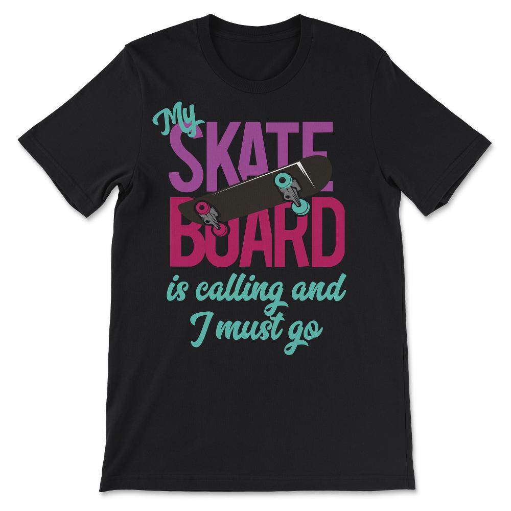 Stakeboard Shirt 8 Gift Tee - Unisex T-Shirt - Black