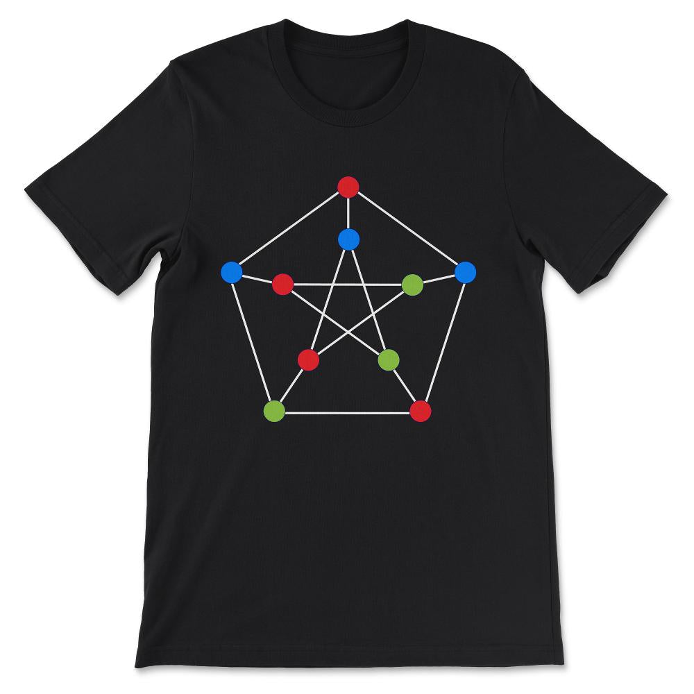 petrsan graph white lines Gift Tee - Unisex T-Shirt - Black