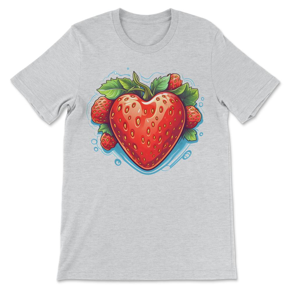 Strawberry Feeling Berry Good Fruitarian Fruit Life Is Sweet Love - Ash