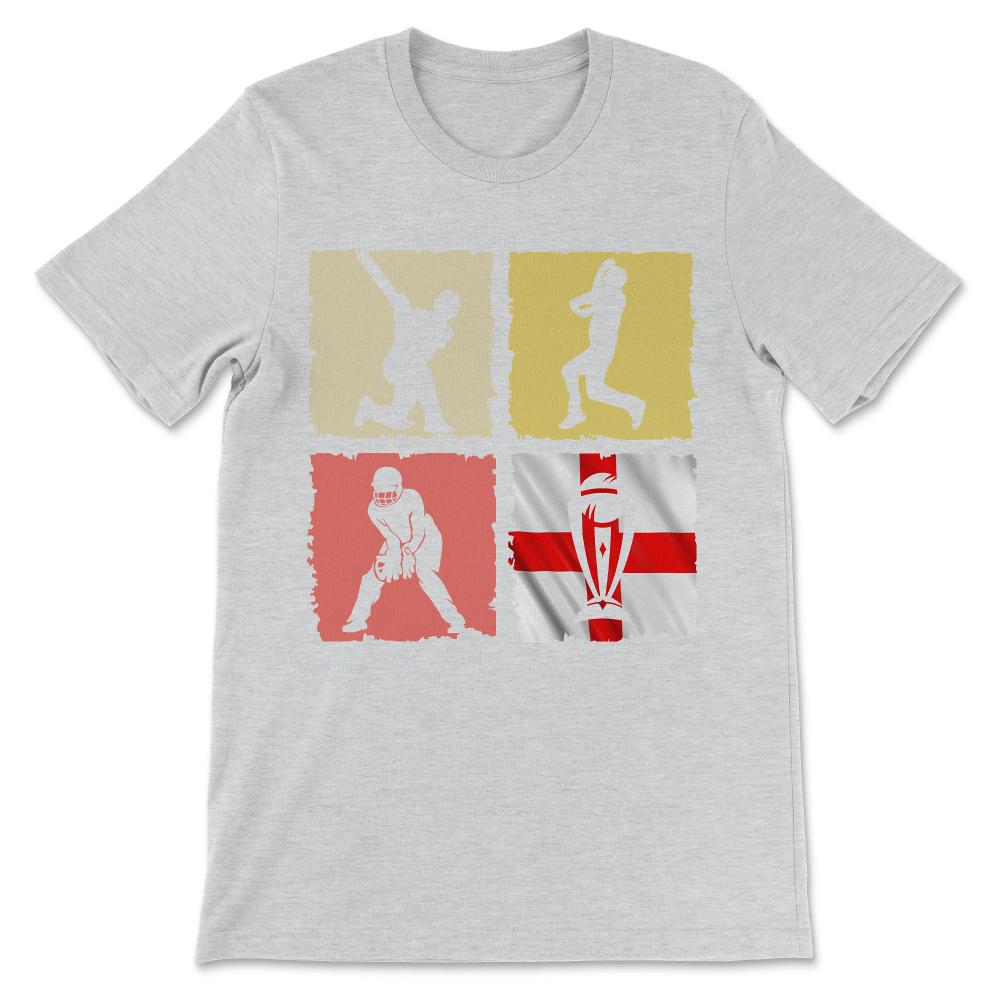 India - India Cricket - Support India Cricket for World Cup Gift Tee - Ash