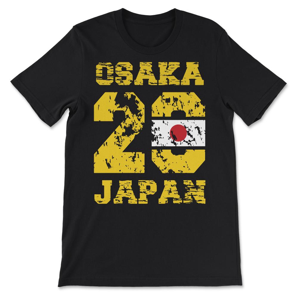 Osaka Japan Kanjo Street Racing Hoodie Shirt B0797NVBJB productor - Black