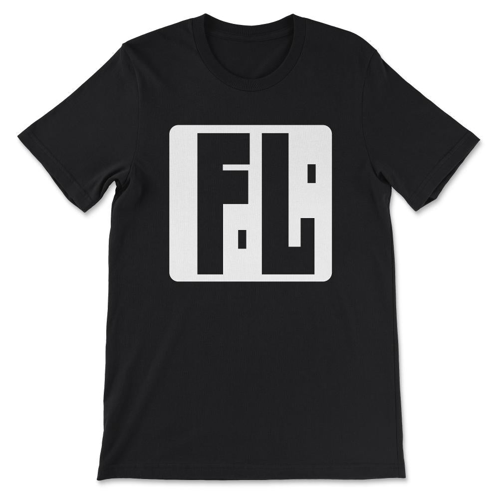 Florida. FL or ida, black or white bits white Gift Tee - Unisex - Black