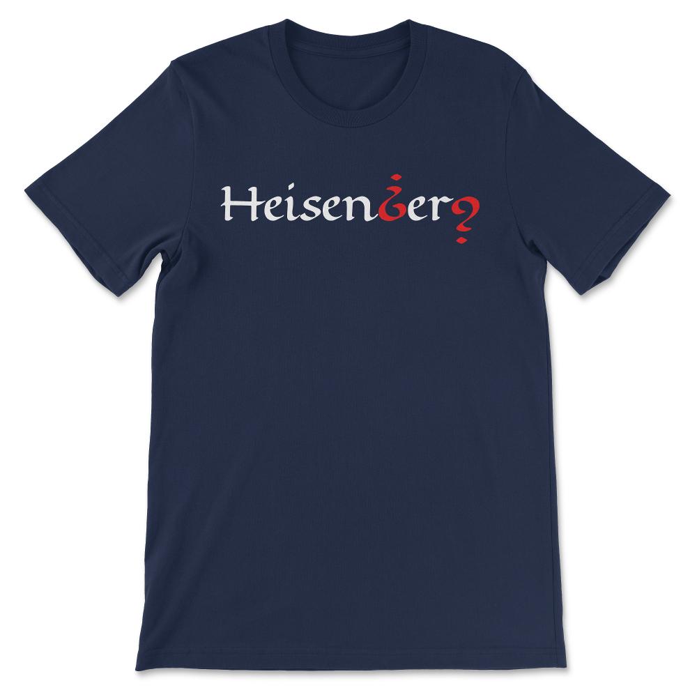 hei white Gift Tee - Unisex T-Shirt - Navy
