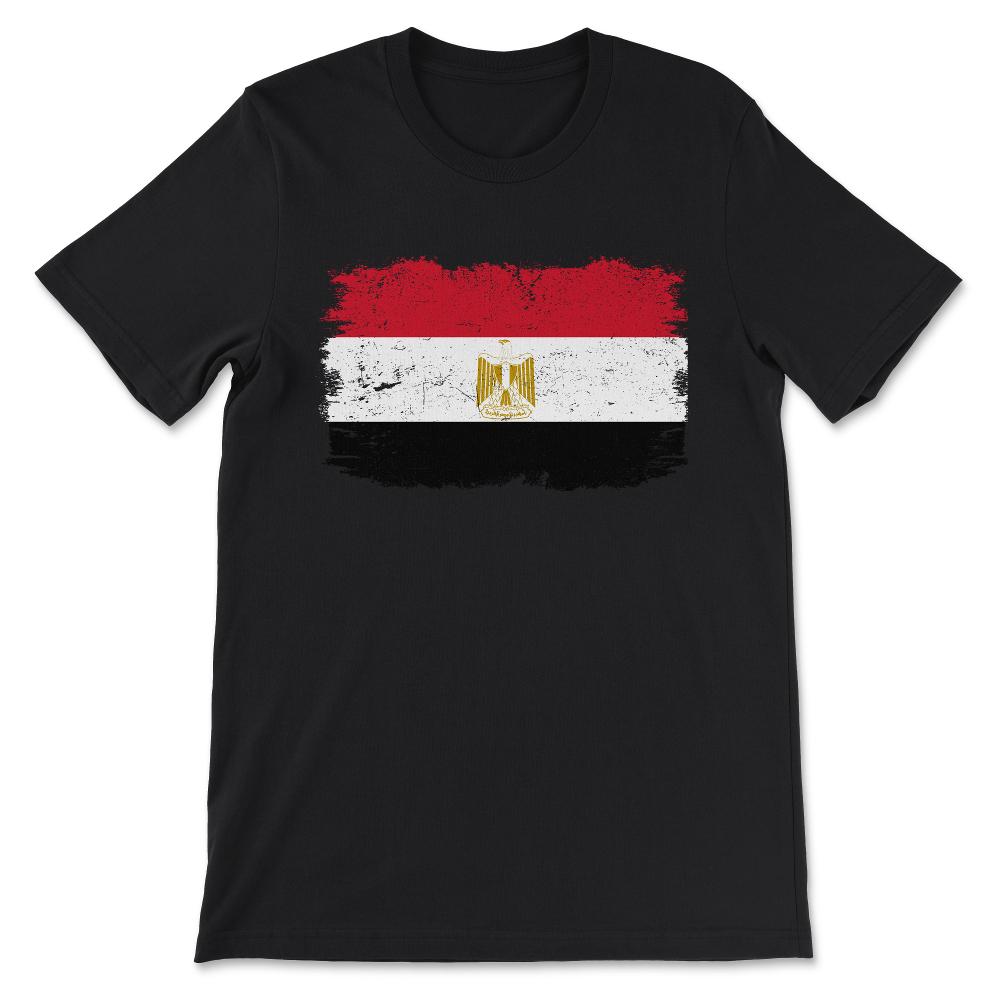 Egypt Country Flag Egypt Country Tourist Egypt Team Gift Tee - Unisex - Black