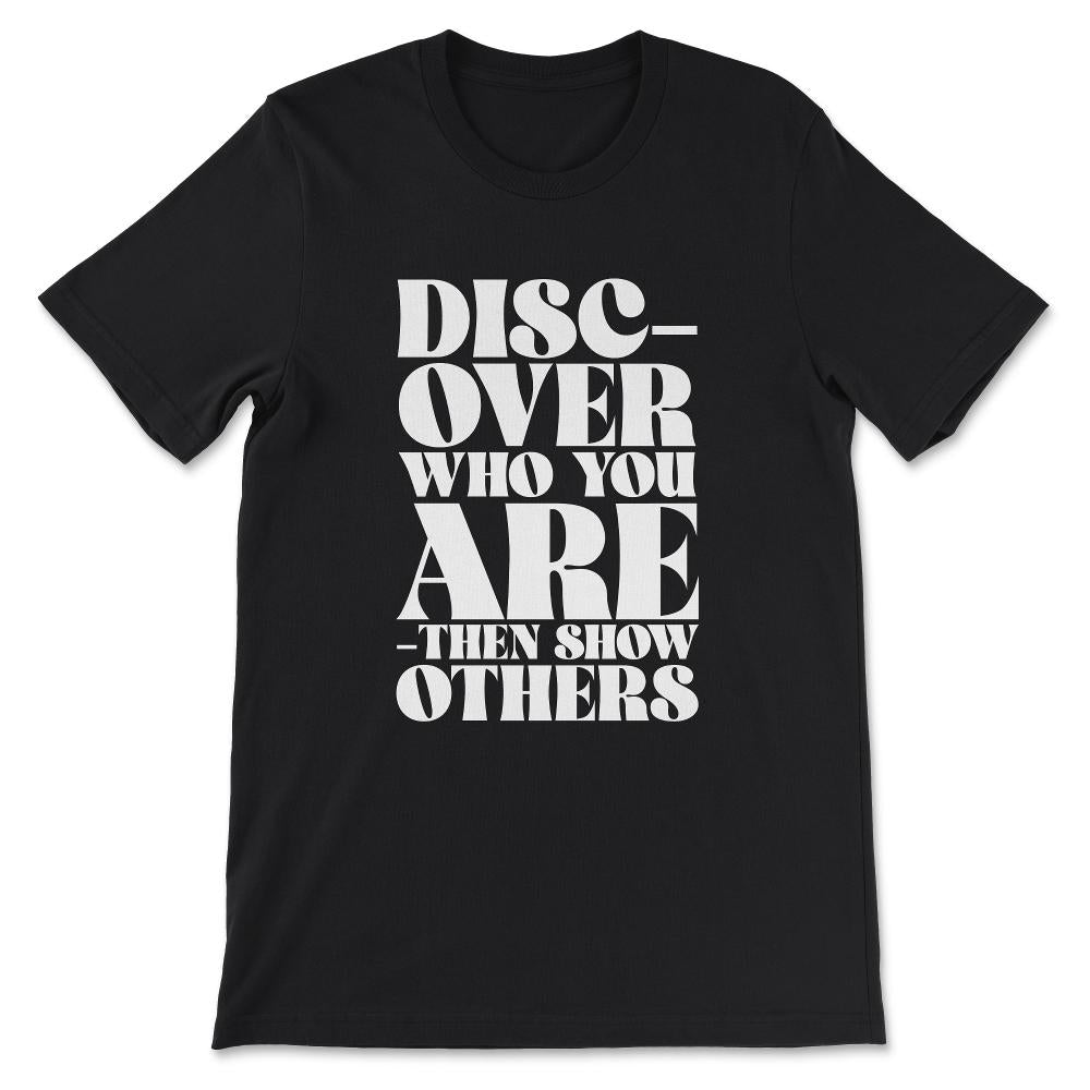discover Gift Tee - Unisex T-Shirt - Black