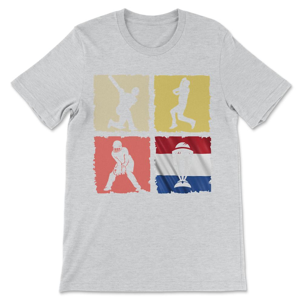 India - India Cricket - Support India Cricket for World Cup Gift Tee - Ash