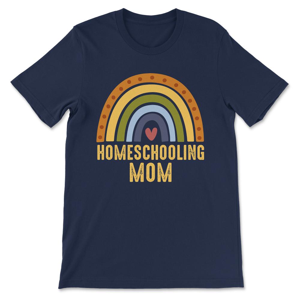 I Love Homeschooling Homeschool Home school Mom Dad Boy Girl Gift Tee - Navy