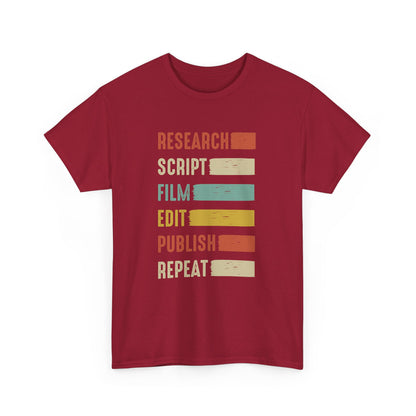 Video Editor Content Creator Vlogger Streamer Influencer Gift Unisex T-Shirt