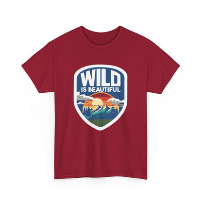 Camper Hiker Scout Camping Hiking Mountains Forest Vintage Gift Unisex T-Shirt