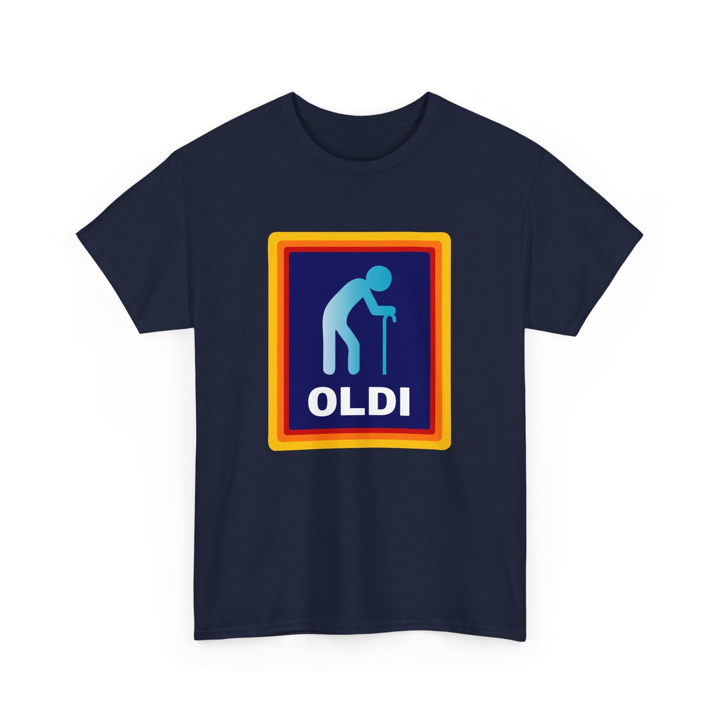 Oldi - Funny Parody for Grandpa Birthday or Grandma Birthday Gift Unisex T-Shirt
