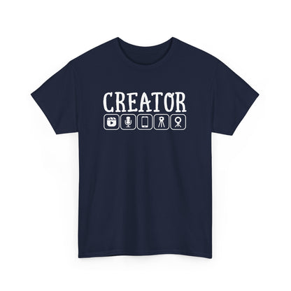 Content Creator Vlogger Online Streamer Influencer Men Women Gift Unisex T-Shirt