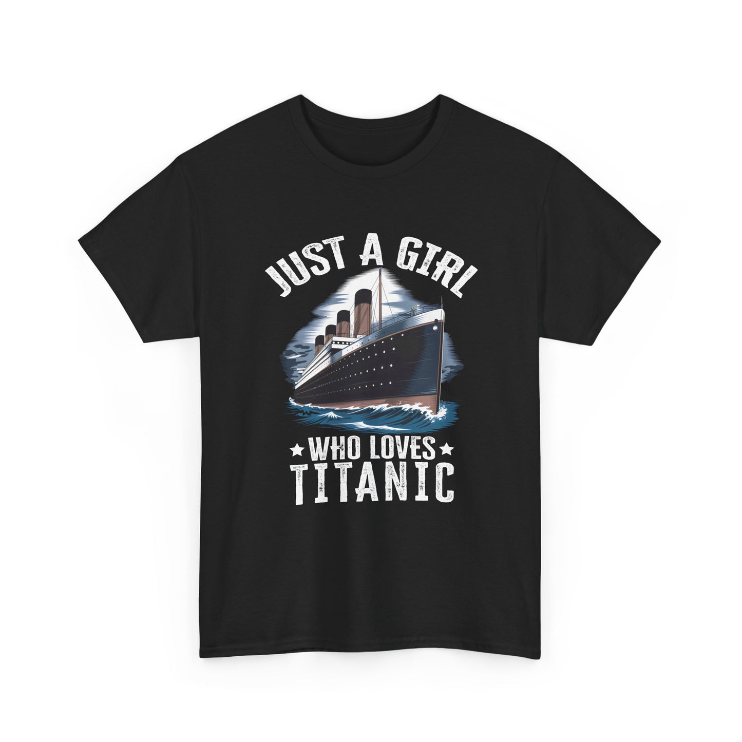 Titanic Girl Loves Titanic - Girl Titanic Design for Women Gift Unisex T-Shirt
