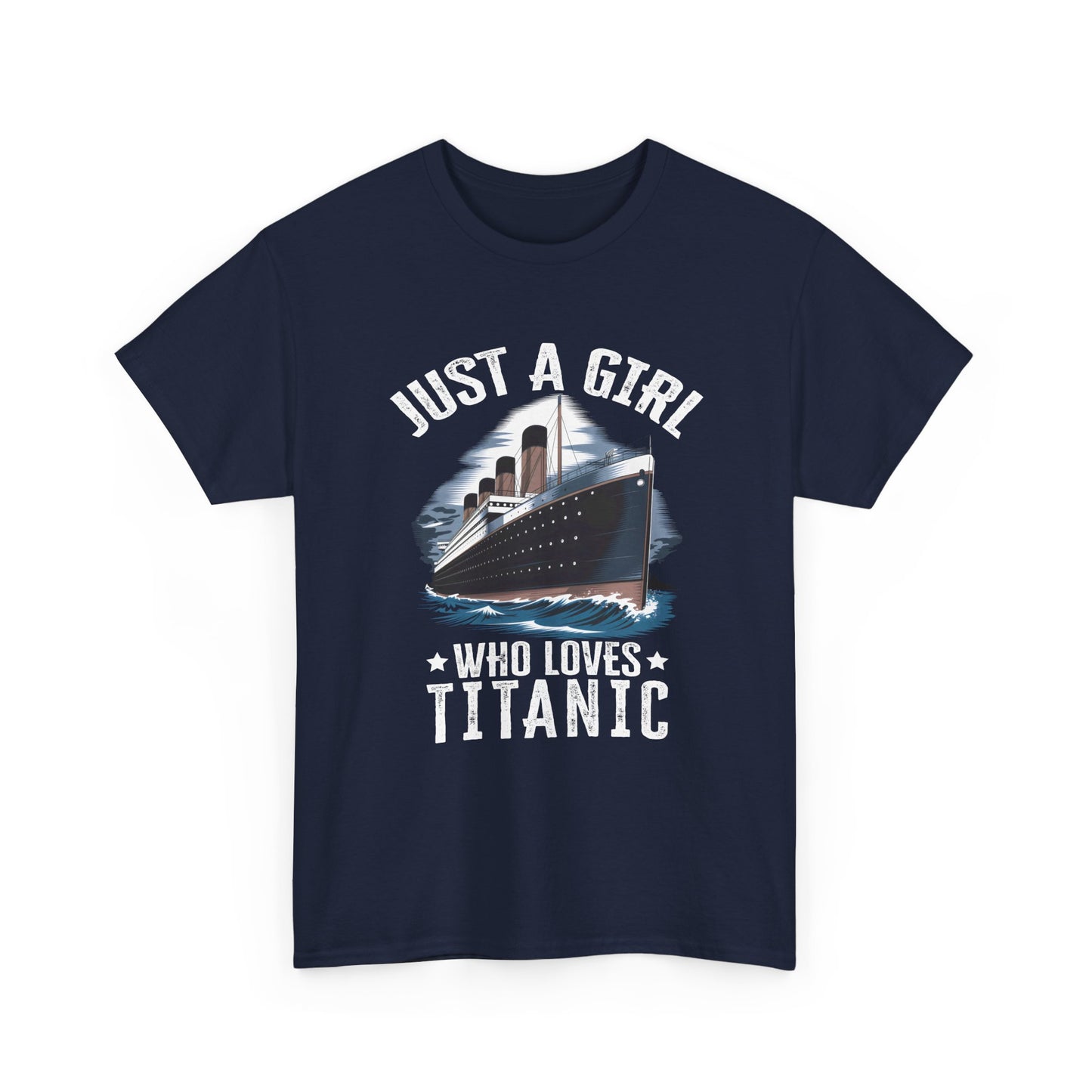 Titanic Girl Loves Titanic - Girl Titanic Design for Women Gift Unisex T-Shirt