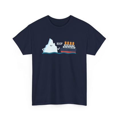 Titanic Funny Titanic and Iceberg Boop Parody for Boys Girls Gift Unisex T-Shirt