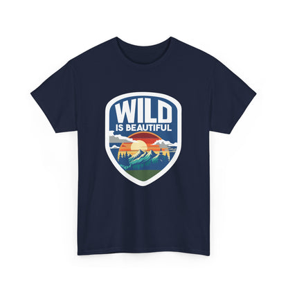 Camper Hiker Scout Camping Hiking Mountains Forest Vintage Gift Unisex T-Shirt