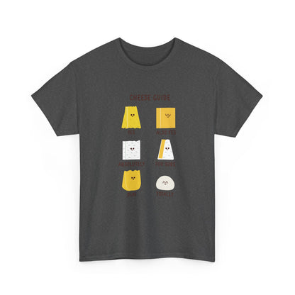 Cute Cheese Guide for People Who Love Cheeses Chef Cook Food Gift Unisex T-Shirt