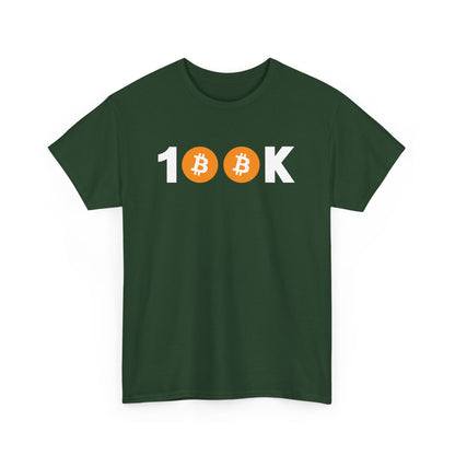 Bitcoin 100K Bitcoin BTC 100k Crypto Cryptocurrency Gift Unisex T-Shirt