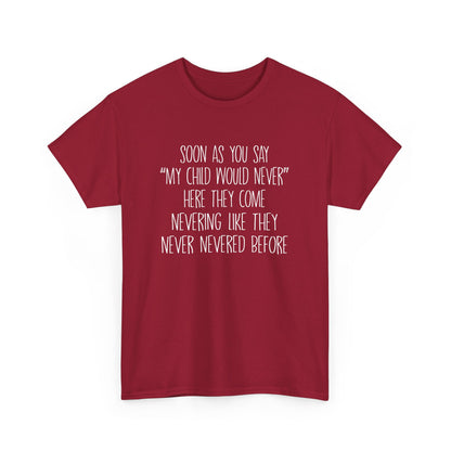 Funny Parenting Design - Parents Mom Joke Dad Joke Humor Gift Unisex T-Shirt