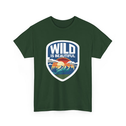 Camper Hiker Scout Camping Hiking Mountains Forest Vintage Gift Unisex T-Shirt