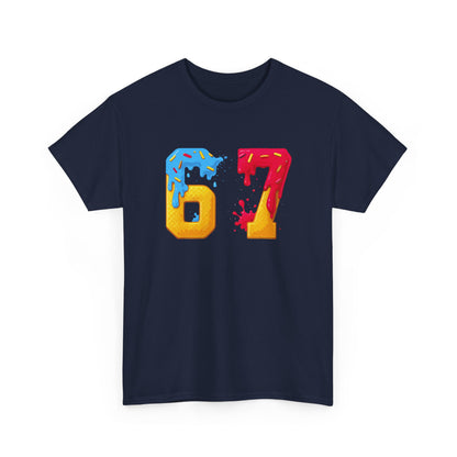 67 - Sixty Seven Number Sweet 67 Meme Donut Six Seven Meme Gift Unisex T-Shirt