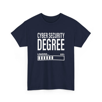 Cybersecurity Student Engineer Cyber Security Degree Loading Gift Unisex T-Shirt