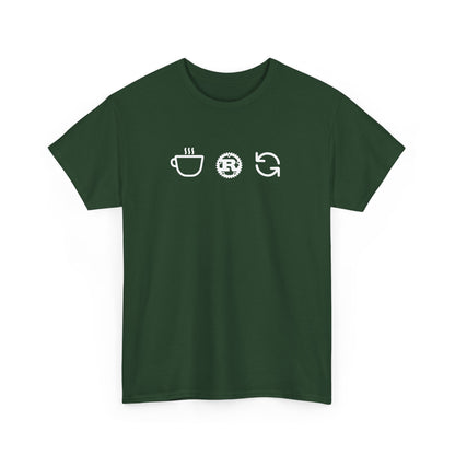 Rust Programming Logo Distressed Vintage Letter R Gift Unisex T-Shirt