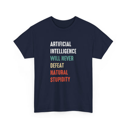 Funny Artificial Intelligence Machine Learning AI Engineer Gift Unisex T-Shirt