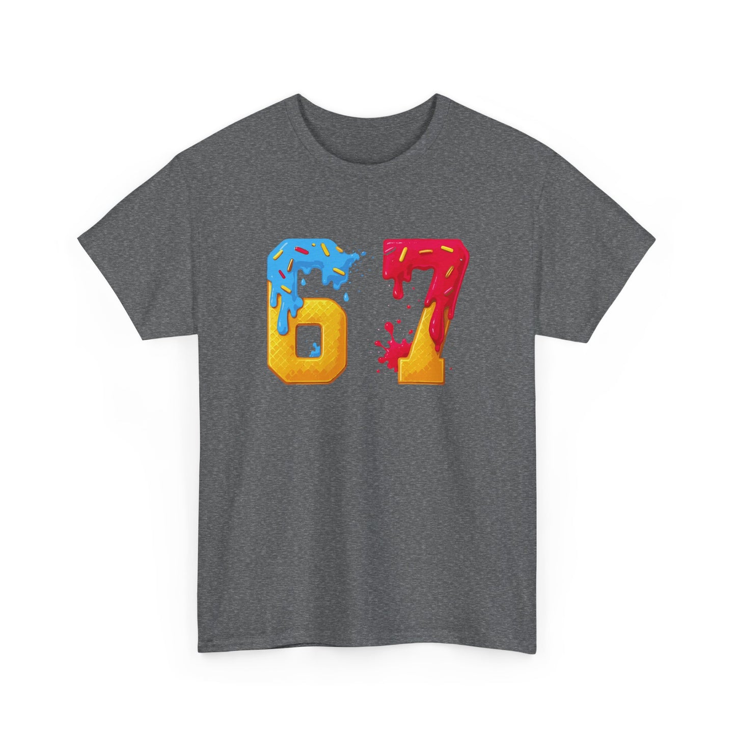 67 - Sixty Seven Number Sweet 67 Meme Donut Six Seven Meme Gift Unisex T-Shirt