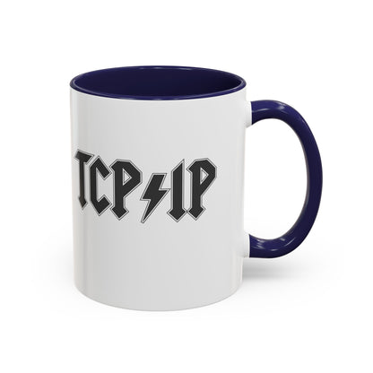 Funny Network Engineer Cybersecurity IT Support TCP IP Coder Mug
