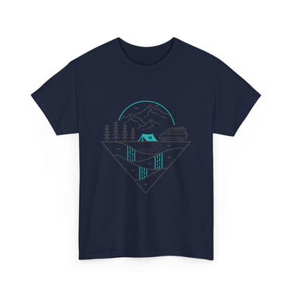 Camping Scouts Mountain Hiking Forest Campers Adventure Gift Unisex T-Shirt