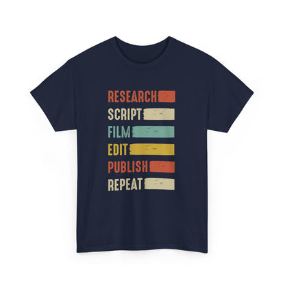 Video Editor Content Creator Vlogger Streamer Influencer Gift Unisex T-Shirt
