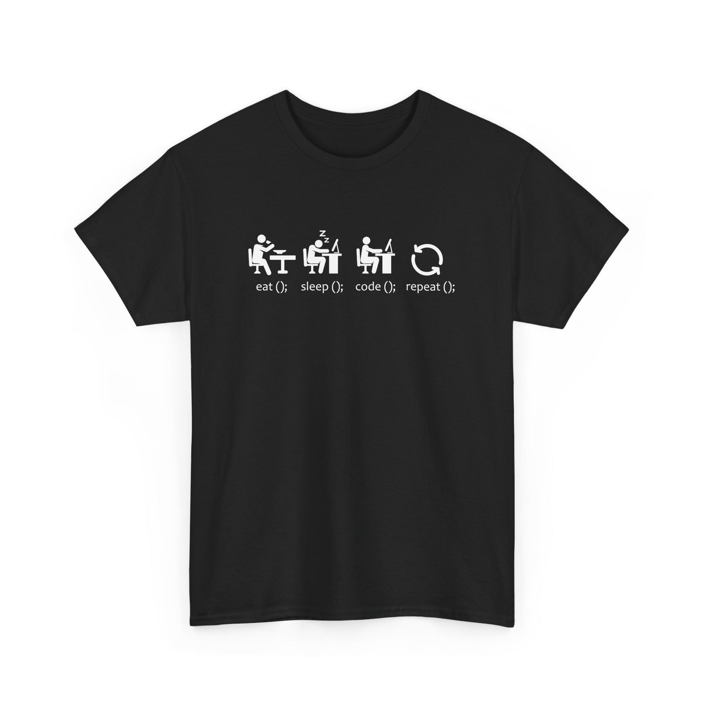 Eat Sleep Code Repeat - Funny Software Engineer Coding  Gift Unisex T-Shirt