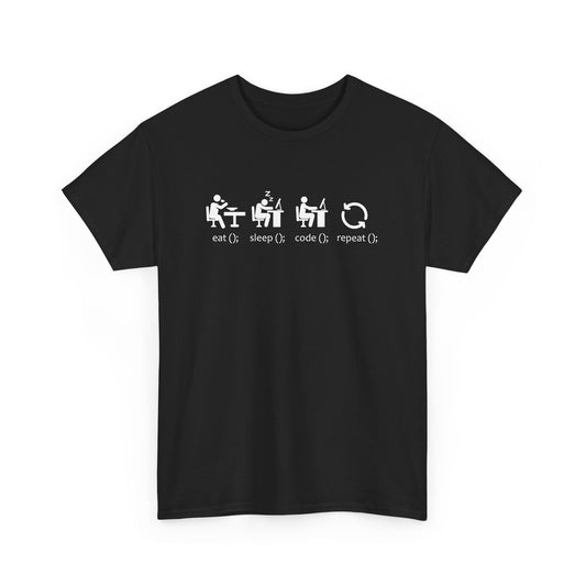 Eat Sleep Code Repeat - Funny Software Engineer Coding  Gift Unisex T-Shirt