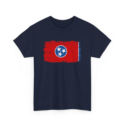Tennessee State Flag Distressed Vintage Tennessee Gift Unisex T-Shirt