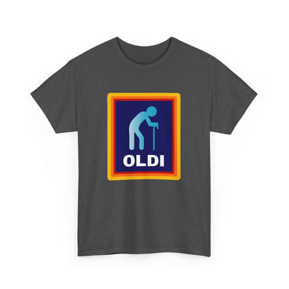 Oldi - Funny Parody for Grandpa Birthday or Grandma Birthday Gift Unisex T-Shirt