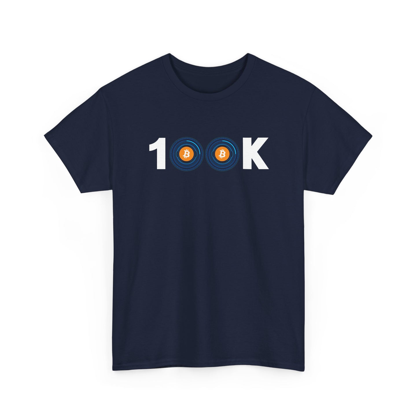 Bitcoin 100K Bitcoin BTC 100k Crypto Cryptocurrency Gift Unisex T-Shirt