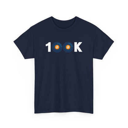 Bitcoin 100K Bitcoin BTC 100k Crypto Cryptocurrency Gift Unisex T-Shirt