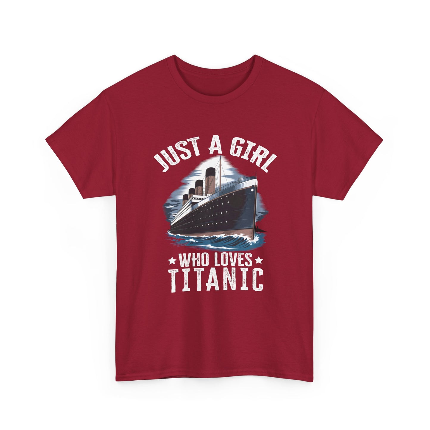 Titanic Girl Loves Titanic - Girl Titanic Design for Women Gift Unisex T-Shirt