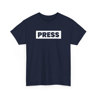 Press Design Saying "PRESS" Media News Journalists PRESS Gift Unisex T-Shirt