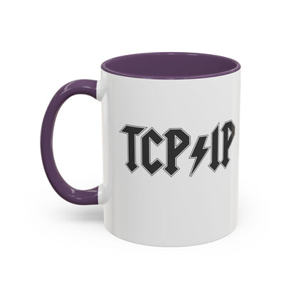Funny Network Engineer Cybersecurity IT Support TCP IP Coder Mug