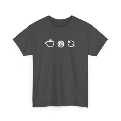 Rust Programming Logo Distressed Vintage Letter R Gift Unisex T-Shirt