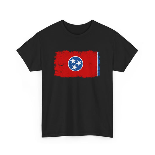 Tennessee State Flag Distressed Vintage Tennessee Gift Unisex T-Shirt