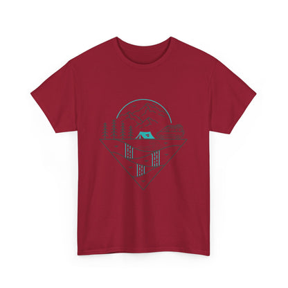 Camping Scouts Mountain Hiking Forest Campers Adventure Gift Unisex T-Shirt