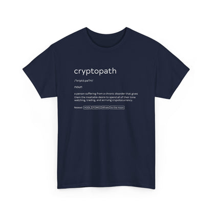 Cryptopath Definition Bitcoin Hodl Bitcoin Crypto Trader Gift Unisex T-Shirt
