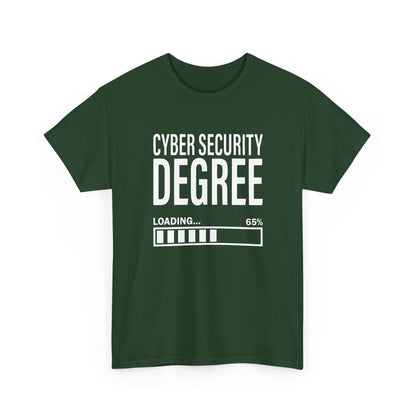 Cybersecurity Student Engineer Cyber Security Degree Loading Gift Unisex T-Shirt