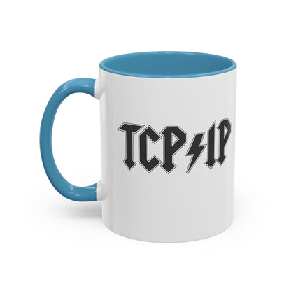 Funny Network Engineer Cybersecurity IT Support TCP IP Coder Mug
