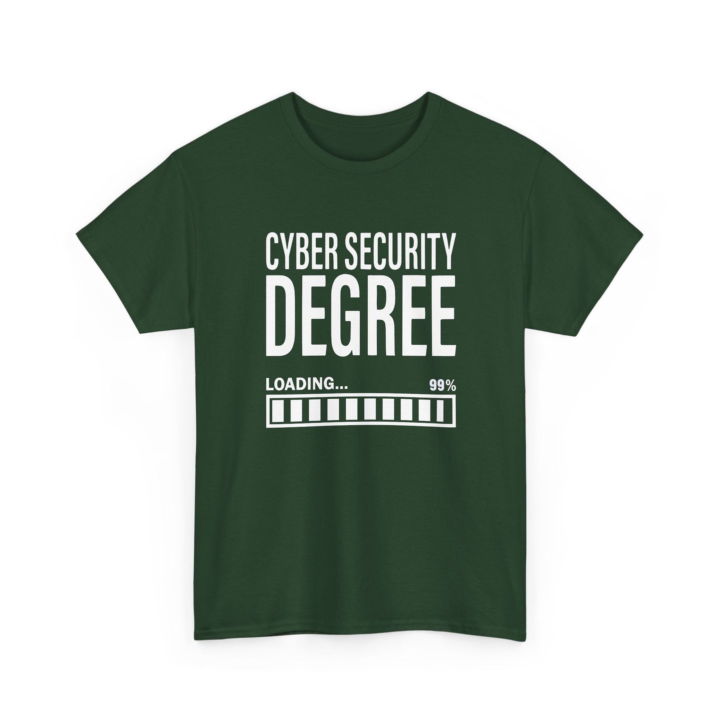 Cybersecurity Student Engineer Cyber Security Degree Loading Gift Unisex T-Shirt